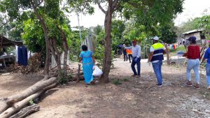 Voluntarios del Mitradel en Veraguas contribuyen al Plan Panamá Solidario