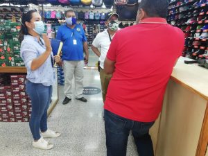 Verifican reactivación de contratos laborales en comercios de Veraguas