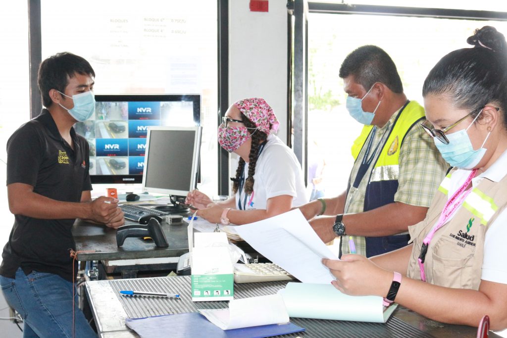 Inspectores del Mitradel explicaron medidas de salud e 