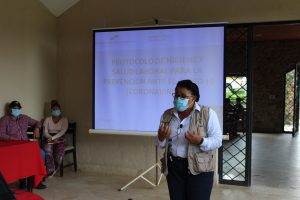 Explican protocolos de sanidad e higiene a empresarios del Valle de Antón