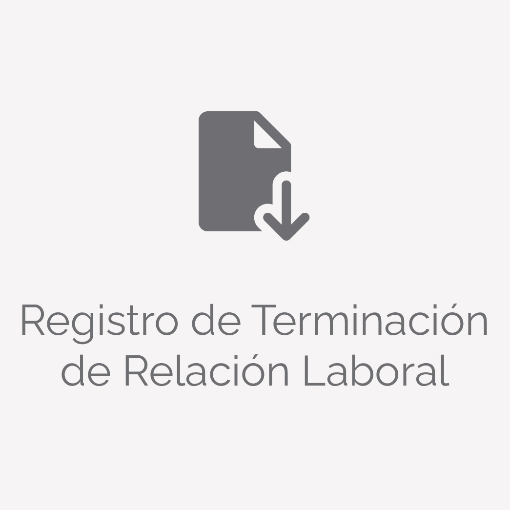 Terminación de Relación Laboral