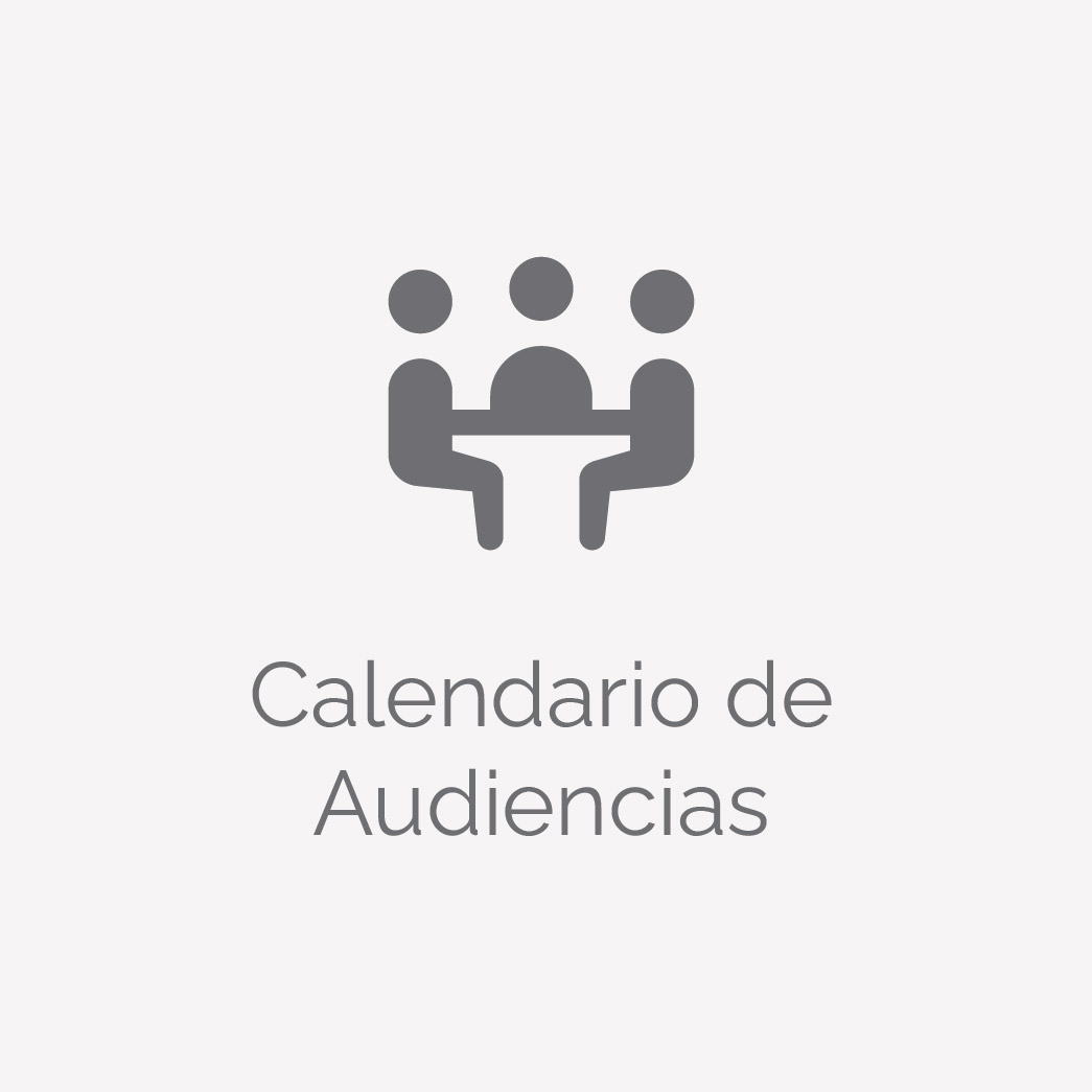 Calendario de Audiencias