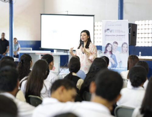 POVE brinda herramientas a jóvenes para que tomen la mejor  decisión para el futuro: Ministra Jackeline Muñoz de Cedeño