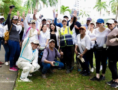 Mitradel presente en jornada de limpieza de playas en Costa del Este