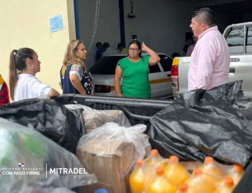 Mitradel continúa siendo puente para canalizar apoyo a familias afectadas por las recientes lluvias en Los Santos