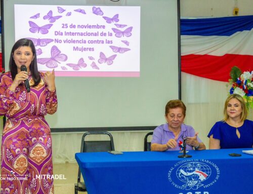 En el marco del Día Internacional de la Eliminación de la Violencia contra la Mujer, ministra de Trabajo insta a continuar lucha para evitar este flagelo