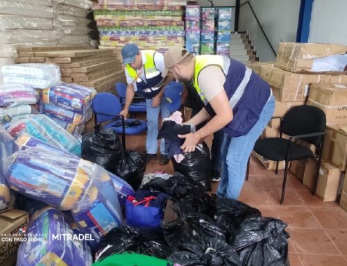 Regionales del Mitradel en Los Santos y Veraguas mantienen apoyo a damnificados por las inundaciones