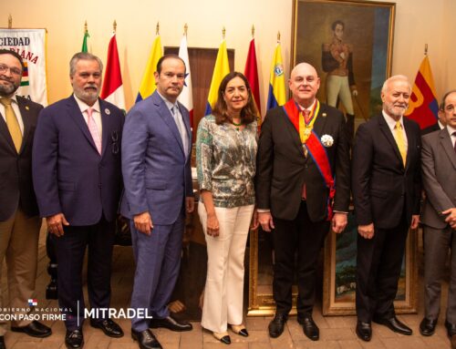 Mitradel estuvo presente en sesión ordinaria de la Sociedad Bolivariana de Panamá